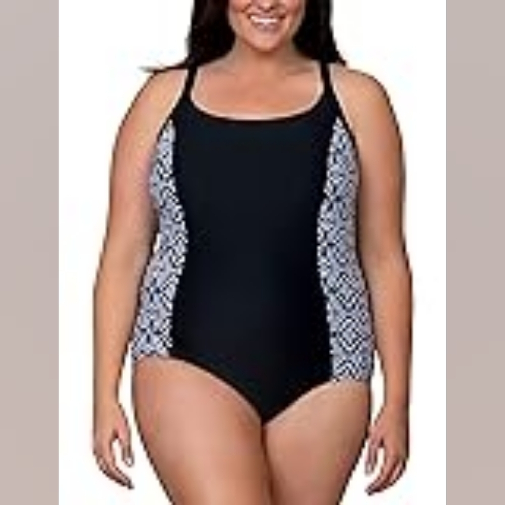 Alisha Levine One Piece Swimsuit Size 22W